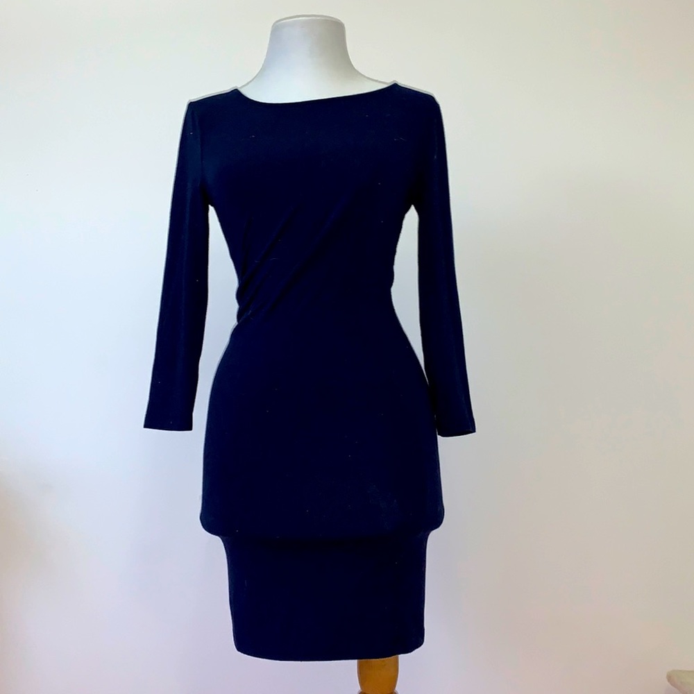 Blue midi bodycon